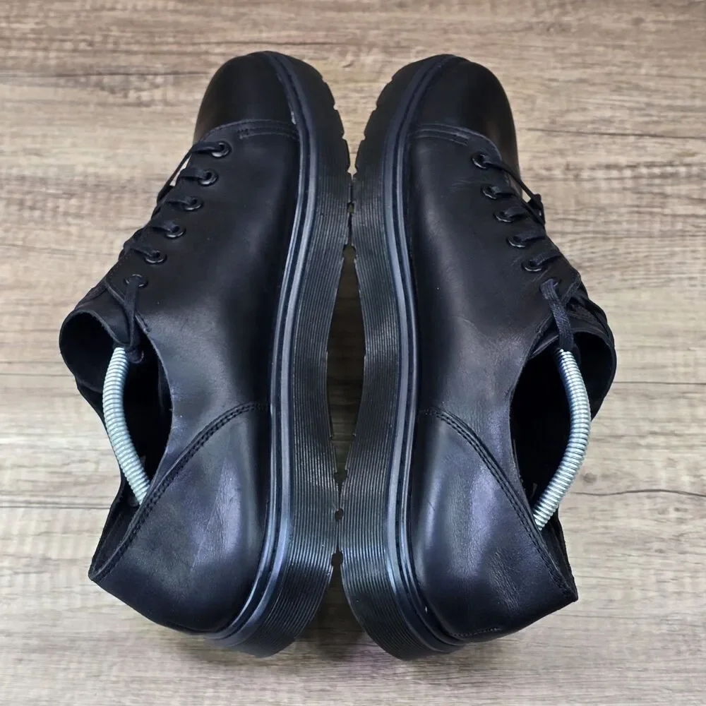 Dr. Martens Dante Mens Size 13 Black Leather Oxford Shoes